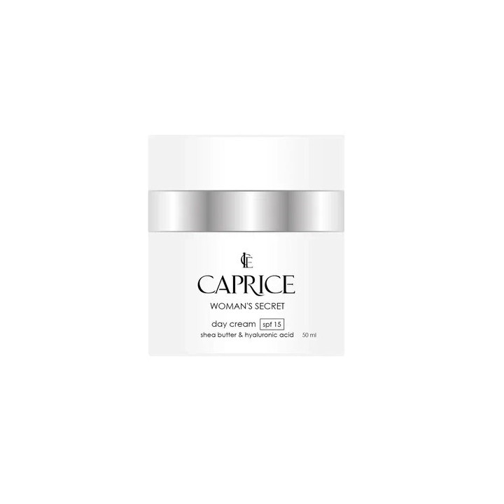 CAPRICE WOMAN'S SECRET day cream spf 15 shea butter & hyaluronic acid